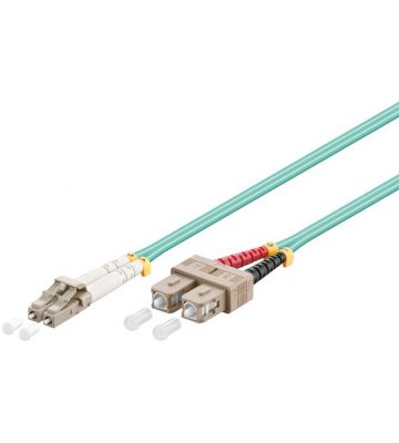 Cavo in fibra ottica LC-SC OM3 1m
