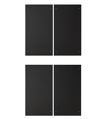 Set di pannelli laterali per data center, per armadi rack da 48U, profondità 1000 mm.