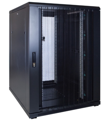 Armadio server 22U con sportello perforato 800x1200x1200mm (LxPxA)