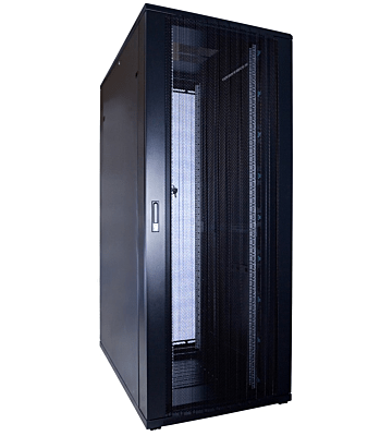 Armadio server 42U con sportello perforato 800x1200x2000mm (LxPxA)