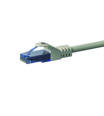 Cavo patch UTP CAT6a, 5 m, grigio - 100% rame