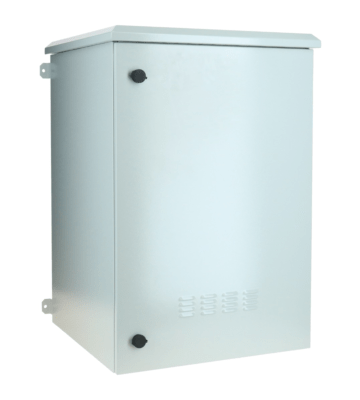 Armadio a muro per esterni 18U IP55 - 600x600x900mm (LxPxA)