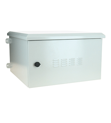 Armadio a muro per esterni 6U IP55 - 600x600x368 mm (LxPxA)