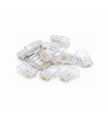 Connettore RJ45 DANICOM UTP CAT6 - per nucleo solido - 10 pezzi