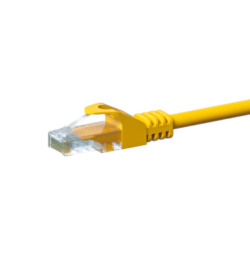 Cavo patch CAT5e UTP 2m giallo - CCA