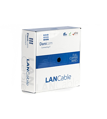 Cavo DANICOM CAT6 FTP 50m su rotolo rigido - LSZH (Dca)