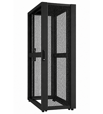 Armadio server per data center 42U con sportello perforato 600x1000x2000mm (LxPxA)