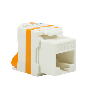 Connettore Keystone CAT6a UTP - Avvitamento senza attrezzi