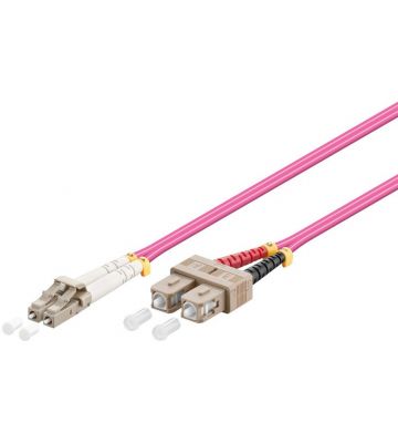 Cavo in fibra ottica LC-SC OM4 10 m
