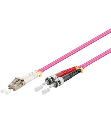 Cavo in fibra ottica LC-ST OM4 10 m