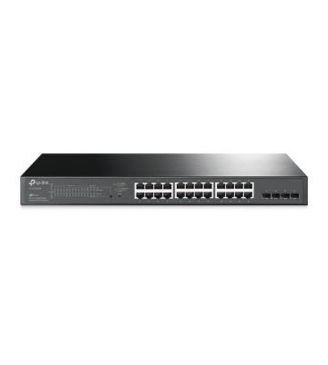 Switch PoE intelligente gestito TP-Link JetStream 2428P a 28 porte.