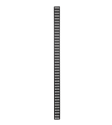 Canalina portacavi verticale 42U - larghezza 30 cm