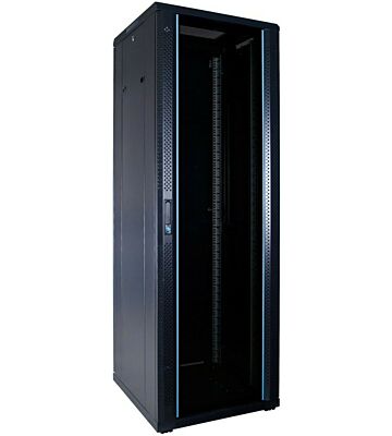 Armadio server 37U con porta in vetro 600x600x1800mm (LxPxA)