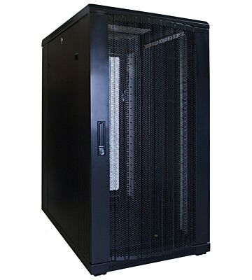 Armadio server 22U con sportello perforato 600x800x1200mm (LxPxA)