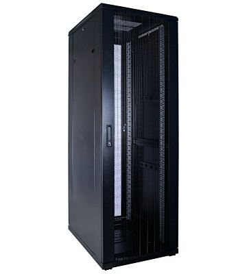 Armadio server 37U con sportello perforato 600x800x1800mm (LxPxA)