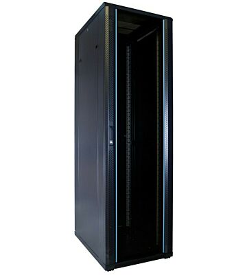 Armadio server 42U con porta in vetro 600x800x2000mm (LxPxA)