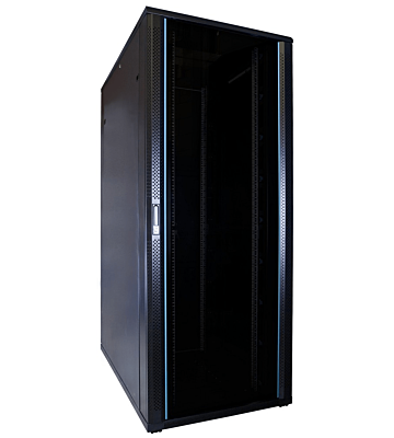 Armadio server 42U con porta in vetro 800x1200x2000mm (LxPxA)