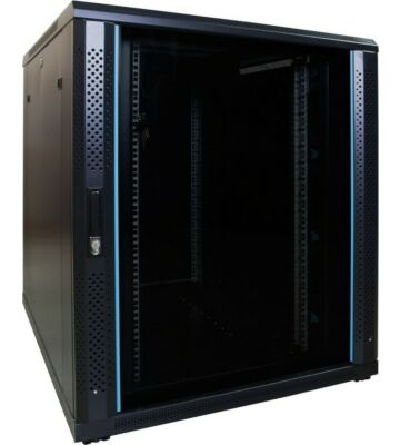 Armadio server 18U con porta in vetro 800x1000x1000mm (LxPxA)