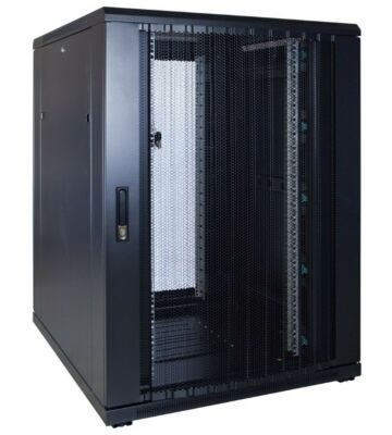 Armadio server 22U con sportello perforato 800x1000x1200 mm (LxPxA)
