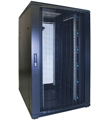 Armadio server 27U con sportello perforato 800x1000x1400mm (LxPxA)