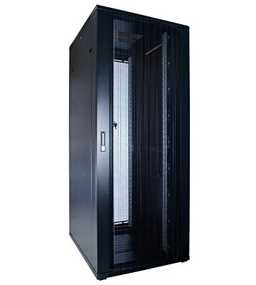 Armadio server 47U con sportello perforato 600x1000x2200mm (LxPxA)