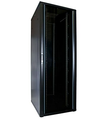 Armadio server 47U con porta in vetro 800x1000x2200mm (LxPxA)
