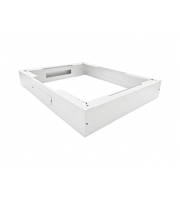 Base per armadi server da 19 pollici, dimensioni 800x800x150 mm (LxPxA) - Bianco