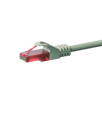 Cavo patch UTP CAT6 da 15 m, grigio - 100% rame