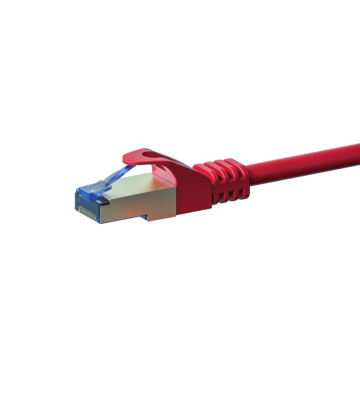 Cavo patch CAT6a S/FTP (PIMF) 50 m rosso
