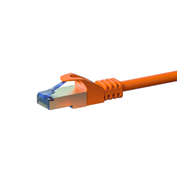 Cavo patch CAT6a S/FTP (PIMF) da 1 m, arancione.
