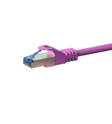 Cavo patch CAT6a S/FTP (PIMF) da 50 m, rosa