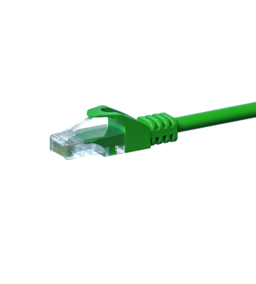 Cavo patch CAT5e UTP 7,50 m verde - CCA
