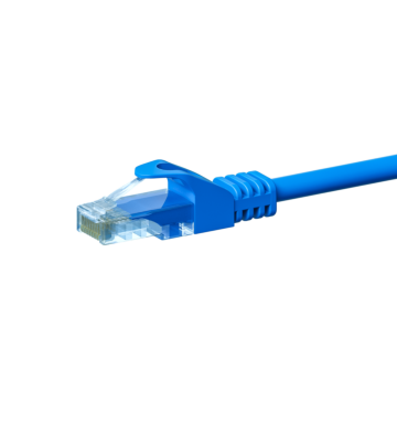 Cavo patch CAT5e UTP da 1 m blu - CCA