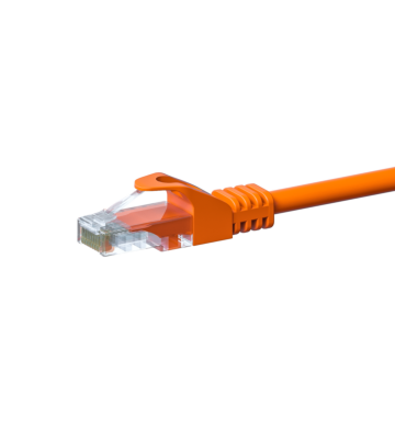 Cavo patch CAT5e UTP 7,50 m arancione - CCA