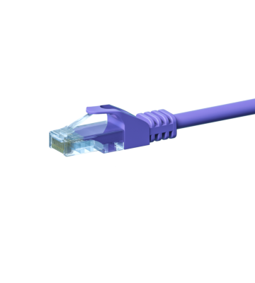 Cavo patch CAT5e UTP 15m viola - CCA