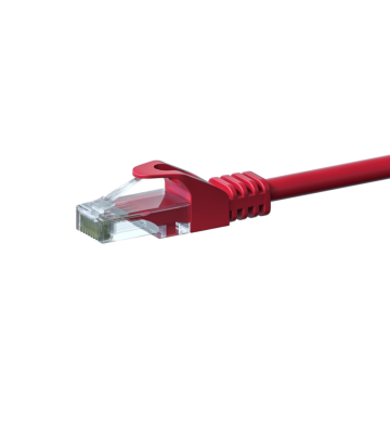 Cavo patch CAT6 UTP 15m rosso - CCA