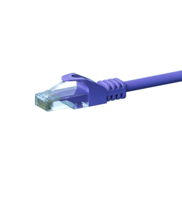 Cavo patch CAT6 UTP 10m viola - CCA