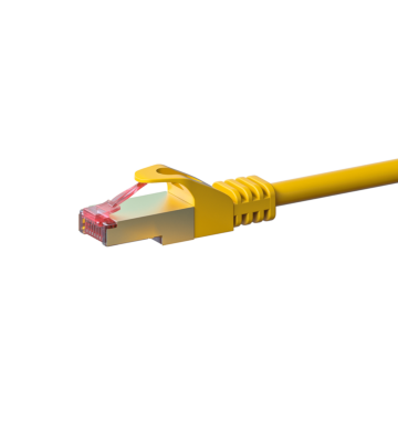 Cavo patch CAT6 S/FTP (PIMF) da 1 m, giallo. 