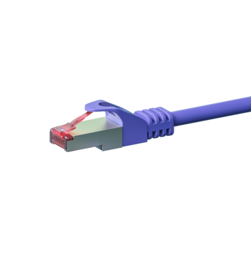 Cavo patch CAT6 S/FTP (PIMF) da 15 m, colore viola.