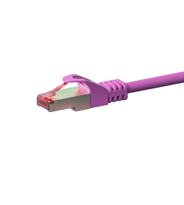 Cavo patch CAT6 S/FTP (PIMF) da 1 m, rosa 