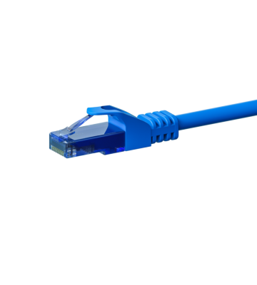 Cavo patch UTP CAT6a da 1 m, blu - 100% rame