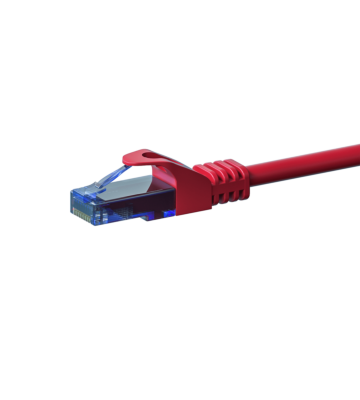 Cavo patch UTP CAT6a da 1 m, rosso - 100% rame