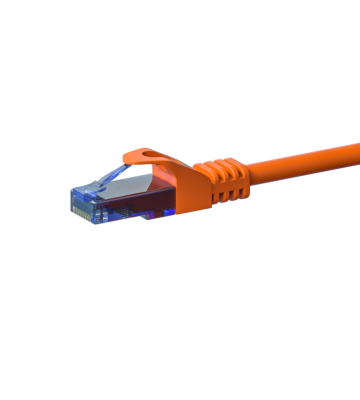Cavo patch UTP CAT6a da 15 m, arancione - 100% rame