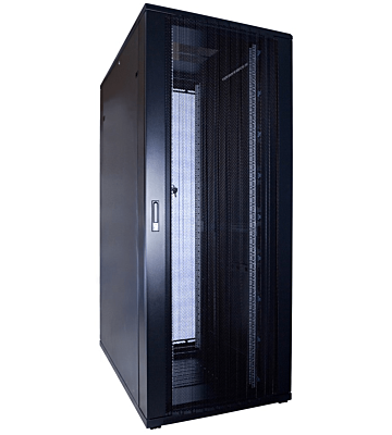 Armadio server 42U con sportello perforato 800x1200x2000mm (LxPxA)