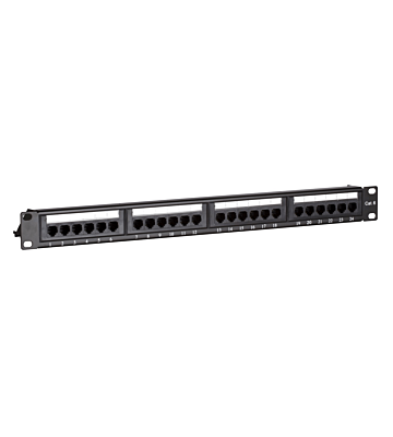 Patch panel CAT6 UTP - 24 porte