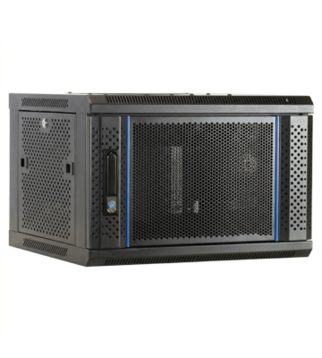 Armadio a muro 6U con anta perforata 600x450x368mm
