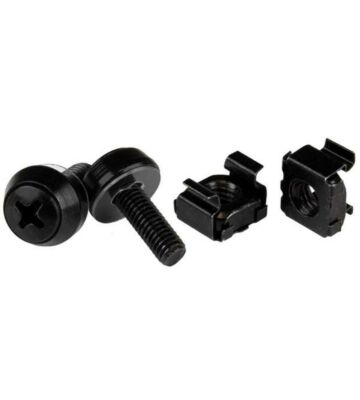 Set di dadi in gabbia M6 per montaggio da 19 pollici - Confezione da 100