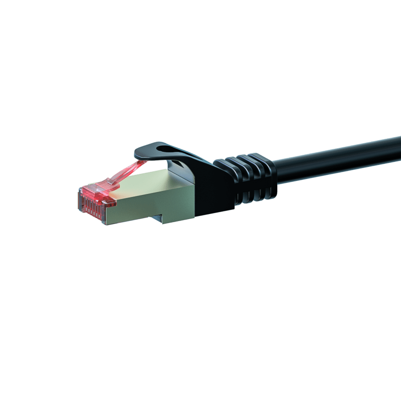 Cavo patch CAT6 S/FTP (PIMF) da 2 m, nero.