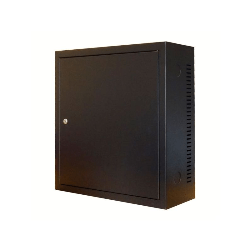 Armadio a muro 3U con anta in metallo profonda 185 mm