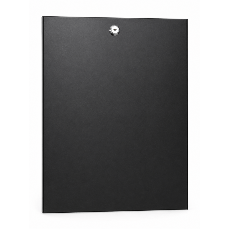 Pannello laterale 12U per armadi server da 10" - profondità 450 mm con serratura